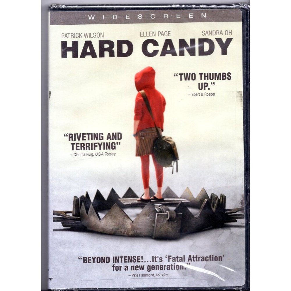 HARD CANDY DVD, "RIVETING AND TERRIFYING!", SANDRA OH, ELLEN PAGE, BRAND-NEW, SE